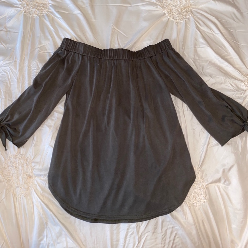 Olive green shirt